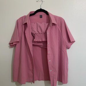 Pink matching set
